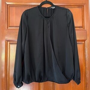 Vince Open-Front Blouse